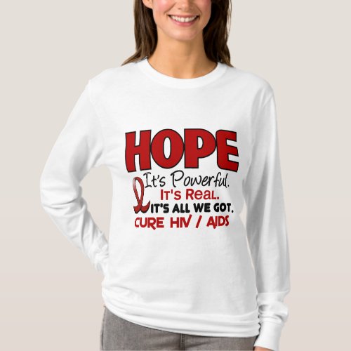 AIDS HIV HOPE 1 T_Shirt