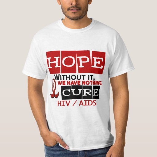 AIDS HIV HOPE 2 T-Shirt | Zazzle