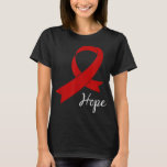 Aids Hope World Aids Day Awareness Hiv Gift Tee<br><div class="desc">Aids Hope World Aids Day Awareness Hiv Gift Tee</div>