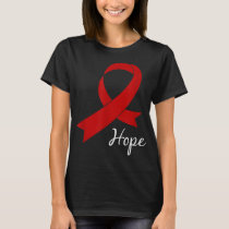 Aids Hope World Aids Day Awareness Hiv Gift Tee