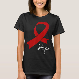 Aids Hope World Aids Day Awareness Hiv Gift Tee