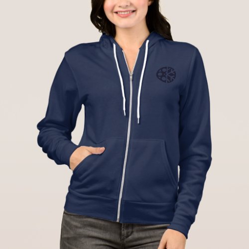 AIFF 2021 Ladies Navy Zip Hoodie