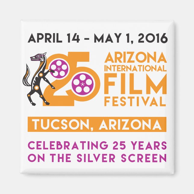 AIFF Square Magnet (Front)