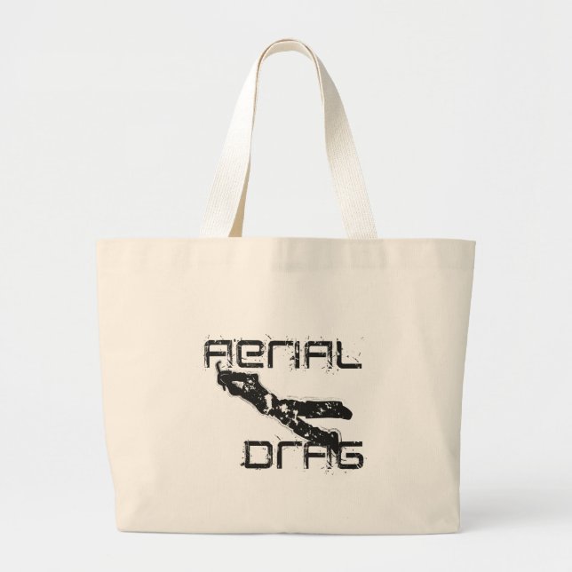 aifil drag hockey keeper large tote bag (Front)