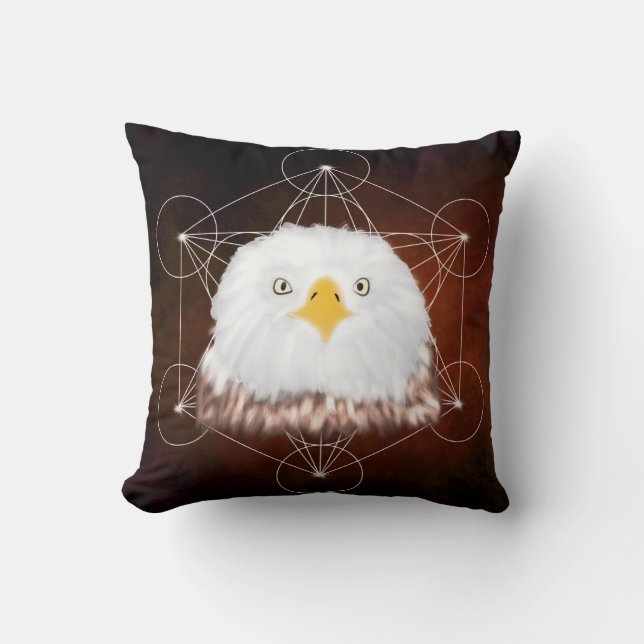 aigle metatron throw pillow (Front)
