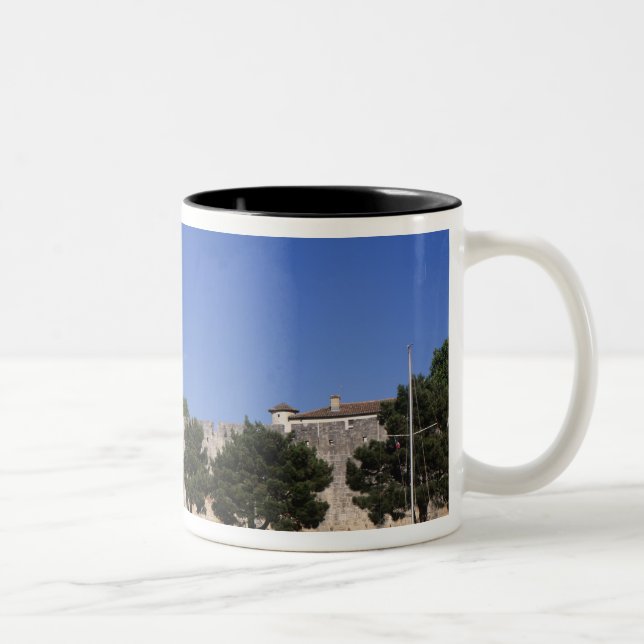 Aigues Mortes, Rhone and Sete Canal, Gard, Two-Tone Coffee Mug (Right)