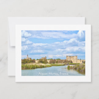 Aigues-Mortes, Walled City, Provence, France Postcard