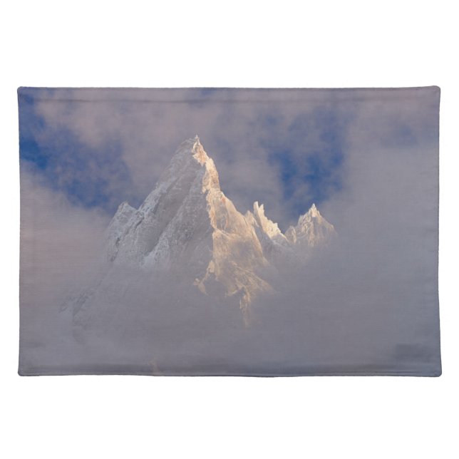 Aiguille de Blaitiere | France Cloth Placemat (Front)