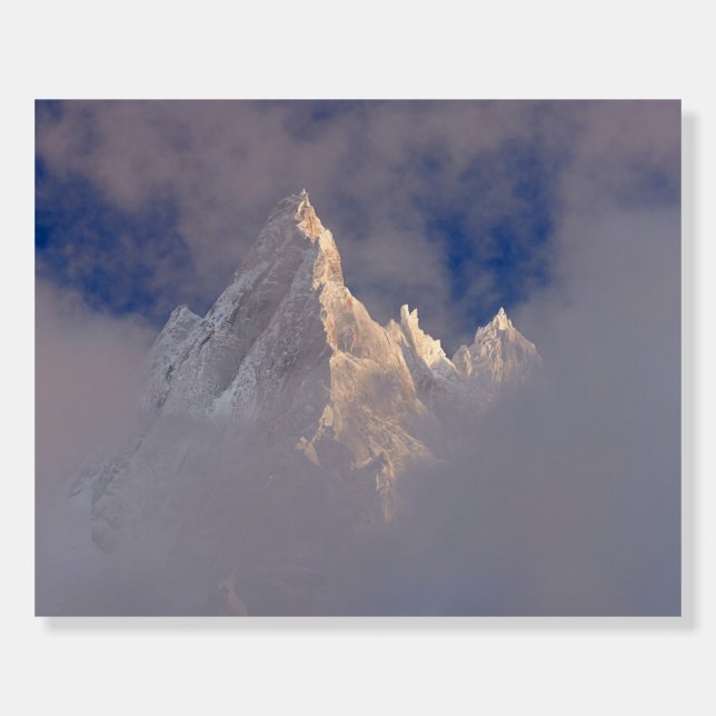 Aiguille de Blaitiere | France Foam Board (Front)
