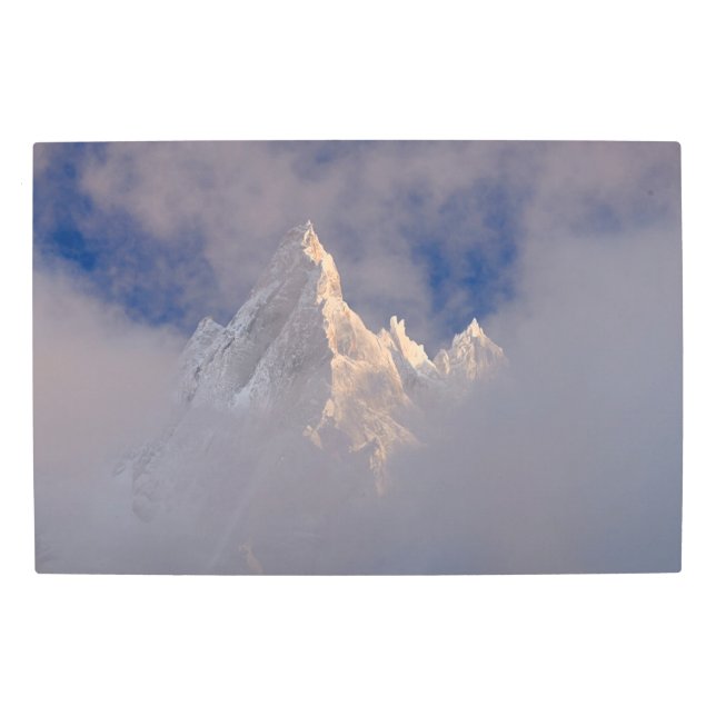 Aiguille de Blaitiere | France Metal Print (Front)