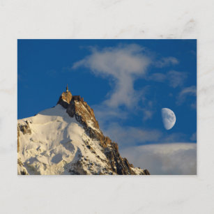 Aiguille du Midi   French Alps France Postcard