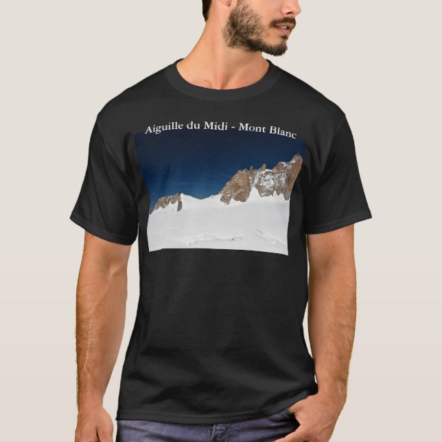 Aiguille du Midi - Mont Blanc 2 T-Shirt (Front)