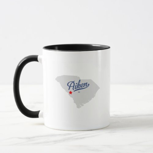 Aiken South Carolina SC Shirt Mug