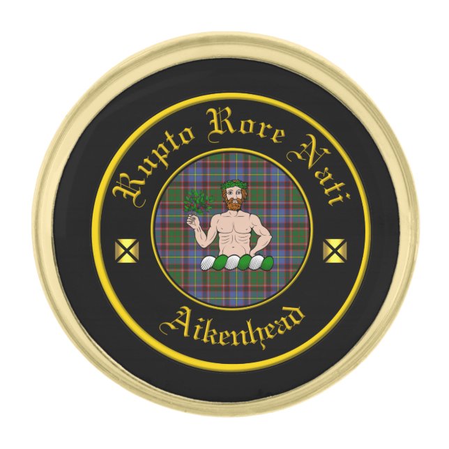 Aikenhead Clan Lapel Pin (Front)