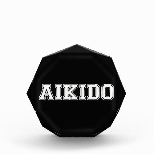 Aikido Acrylic Award