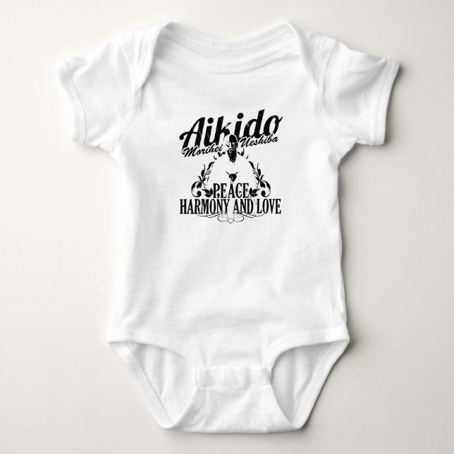 Aikido Baby Body Bodysuit (Front)