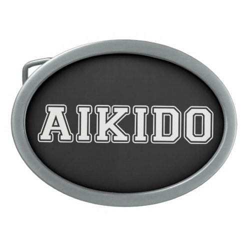 Aikido Belt Buckle