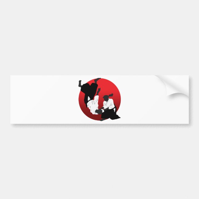 Aikido Bumper Sticker (Front)