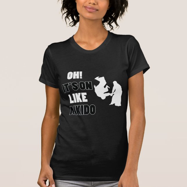 Aikido design T-Shirt (Front)