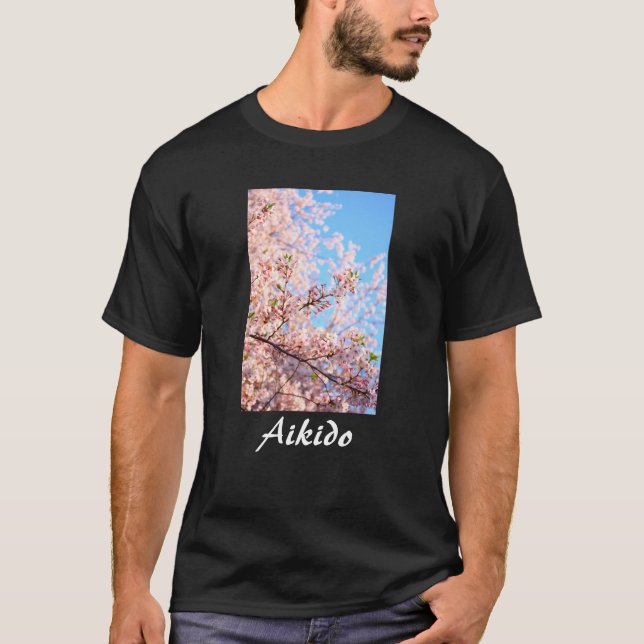 Aikido Japanese Martial Art T-Shirt (Front)