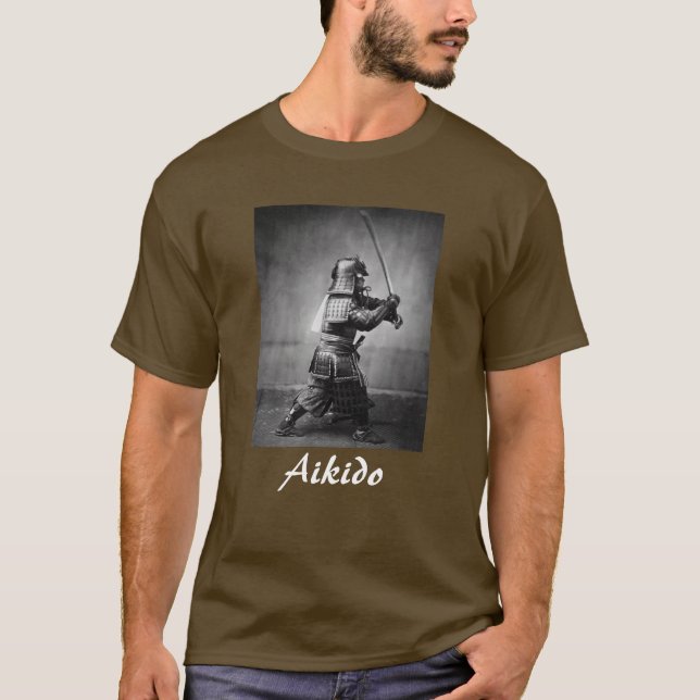 Aikido Japanese Martial Art T-Shirt (Front)