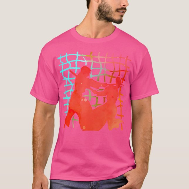 Aikido Martial Arts Kanji Martial Arts T-Shirt (Front)