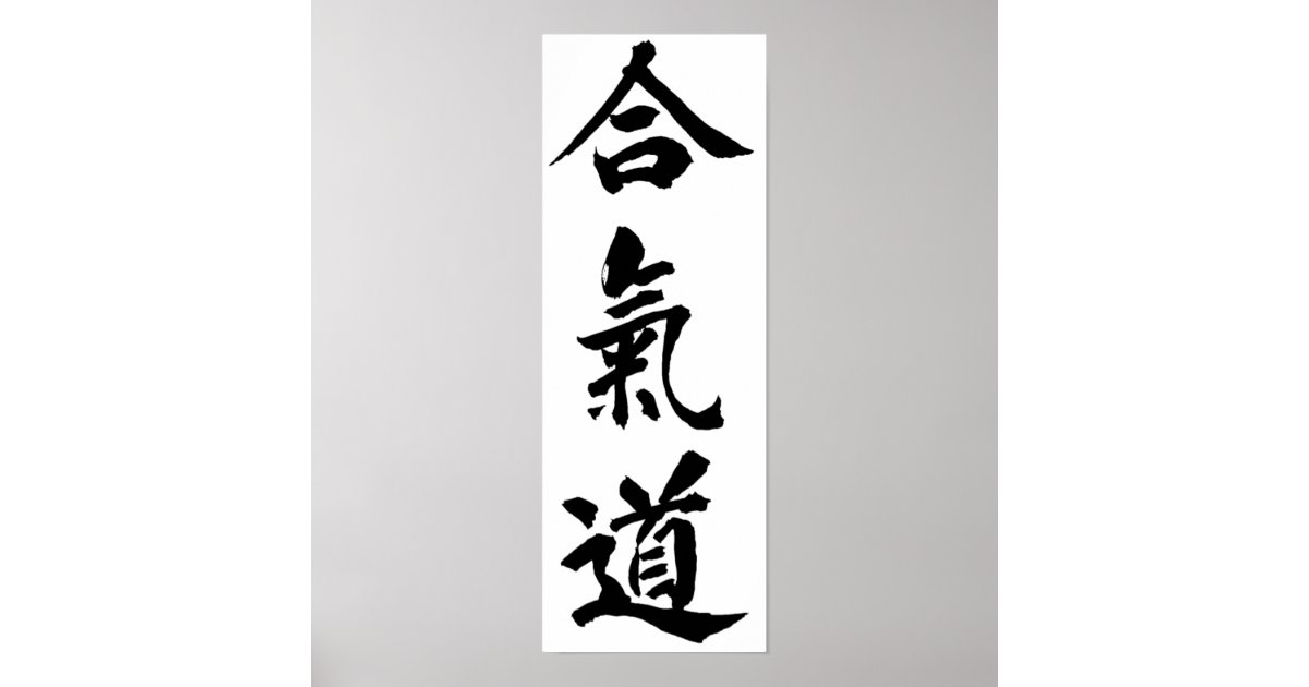 Aikido Poster | Zazzle