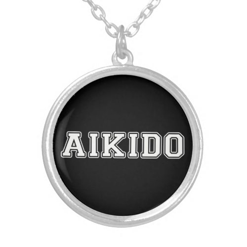 Aikido Silver Plated Necklace