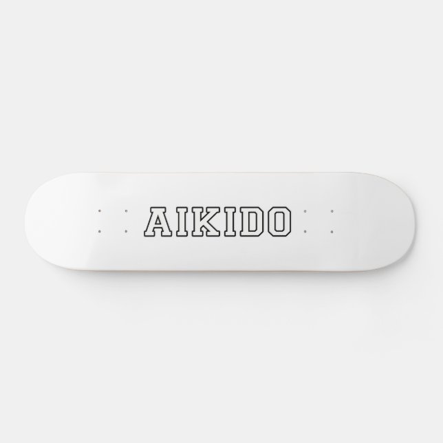 Aikido Skateboard (Horz)