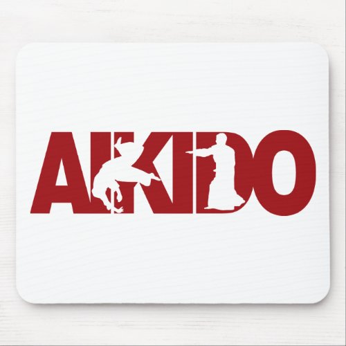 Aikido Throw Mouse Pad