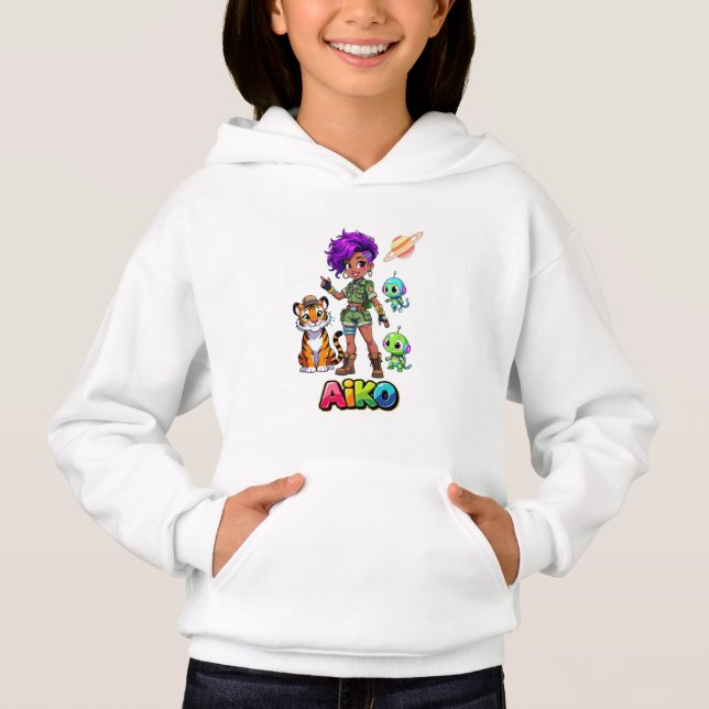 AiKo Beats™ AiKo & Friends Adventure Hoodie (Front)