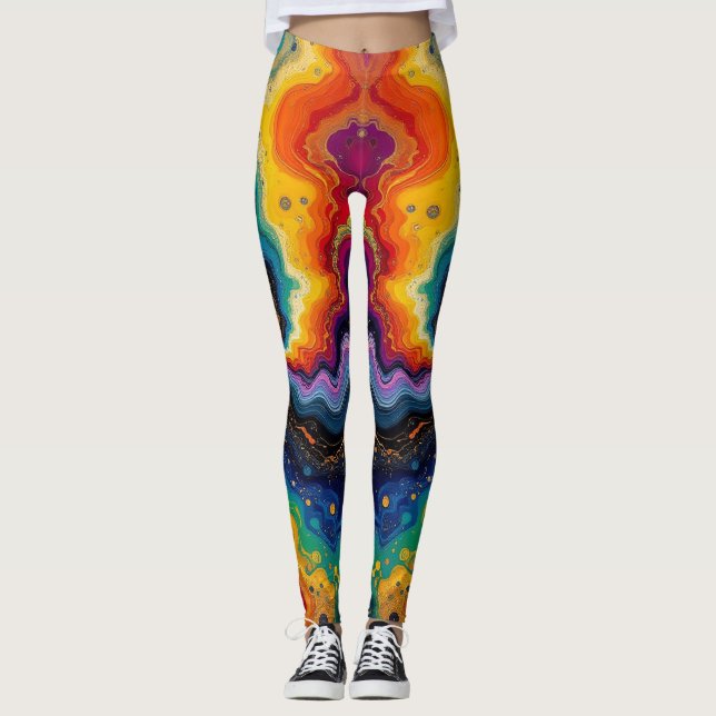 🌈 AiKo Beats™ Leggings V2 (Front)