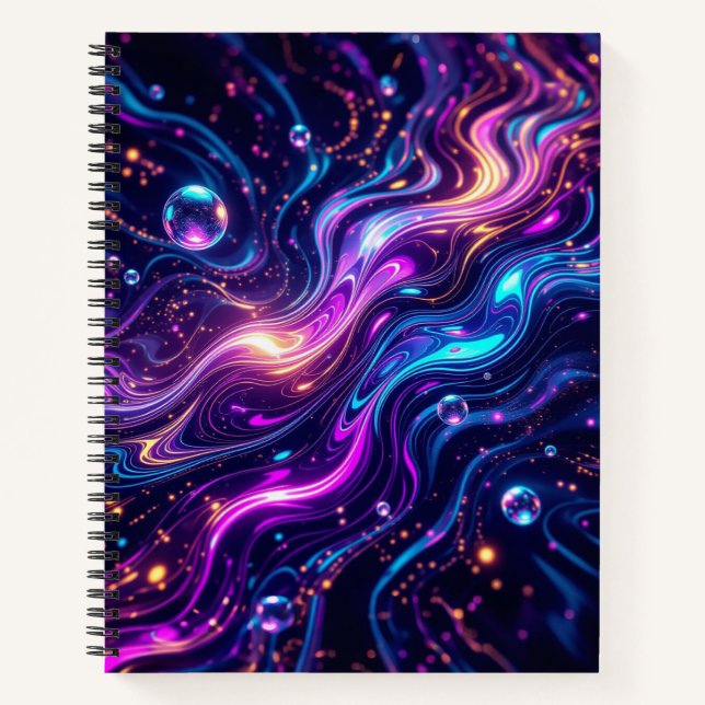 AiKo Beats™ Pulse Index – Noir Signal Notebook (Front)