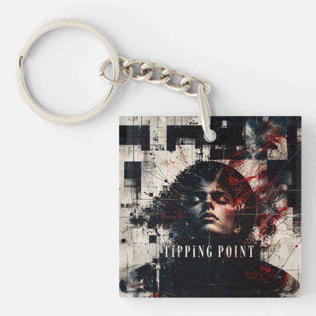 AiKo Beats™ Tipping Point Keychain (Front)