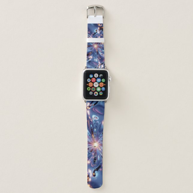 AiKo Beats™ Waveform X – Energy Flux Apple Watch Band (Front)