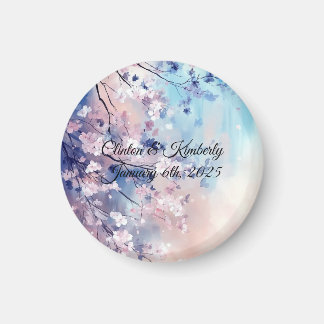 Aiko Customizable Wedding Keepsake - Save The Date Magnet