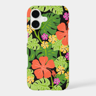 Ailani Hawaiian Hibiscus Tropical - Orange iPhone 17 Case