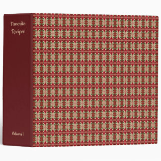 Aileen Recipe Organizer 3 Ring Binder