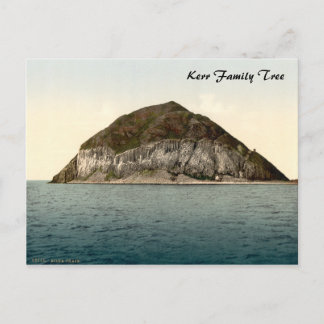 Ailsa Craig, Firth of Clyde, Scotland Postcard
