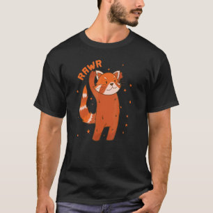 Ailuridae Roars Bear Cat Bamboo Nepal T-Shirt