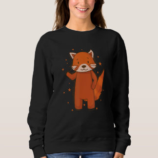 Ailuridae Waving Bear Cat lesser Panda Sweatshirt