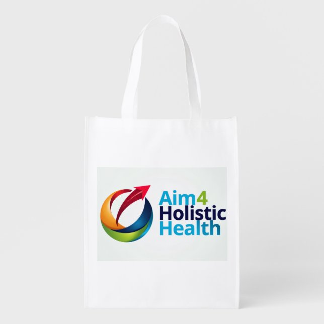 Aim 4 Holistic Health Grocery Bag (Front)
