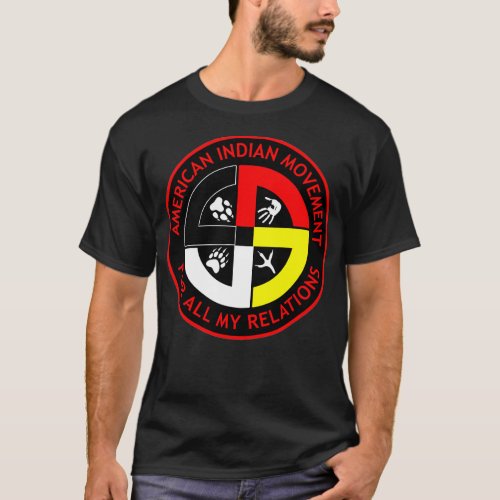 AIM 9 Native American  T_Shirt