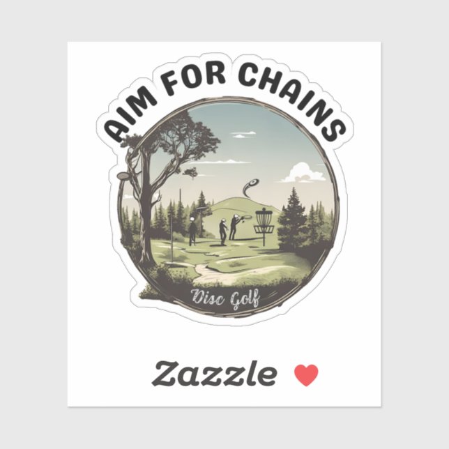 Aim For Chains Sticker (Sheet)