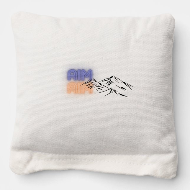 Aim High Cornhole Bags (Front)