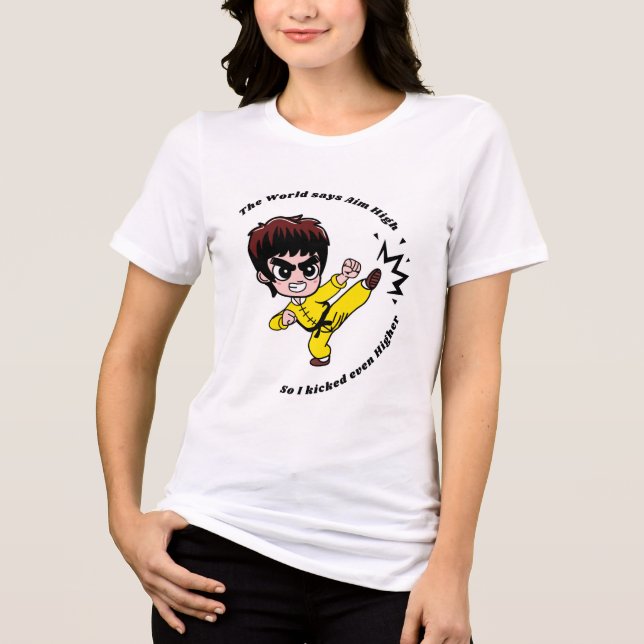 Aim High Motivational T-shirt Tri-Blend Shirt (Front)