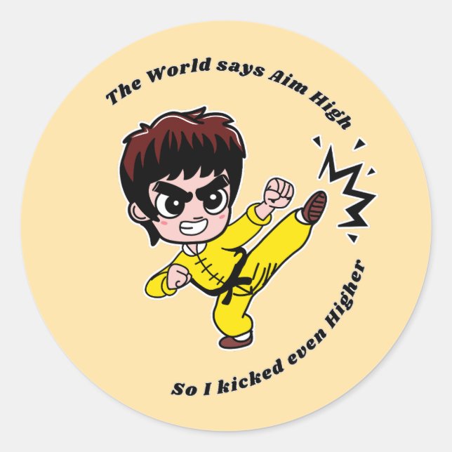Aim High Sticker (Front)
