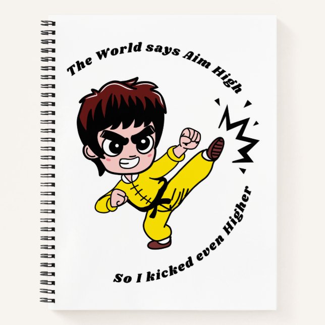 Aim HighSpiral Notebook (Front)