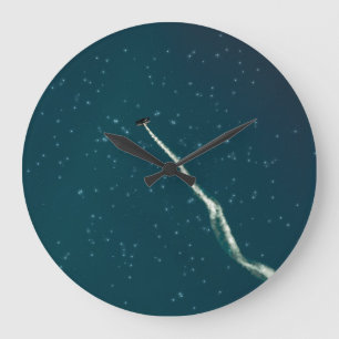 Aim towards stars large clock
