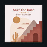 Aimant Save the Date - Terracotta by Ludilabel Magnet<br><div class="desc">... </div>